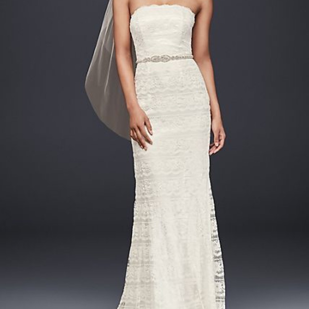Galina wedding dress size 4 great condition